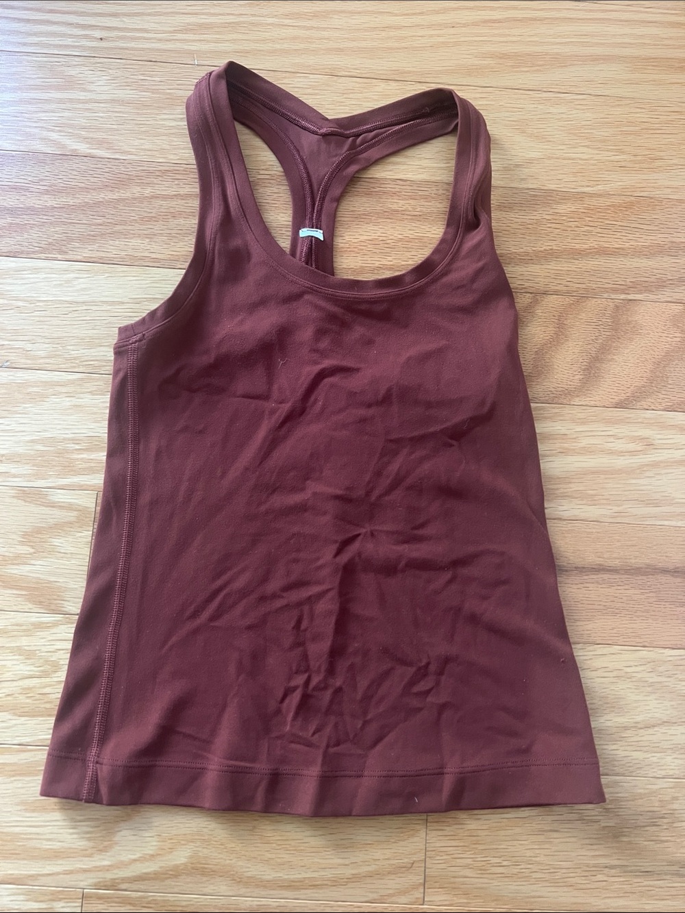 Lululemon rust racer back tank